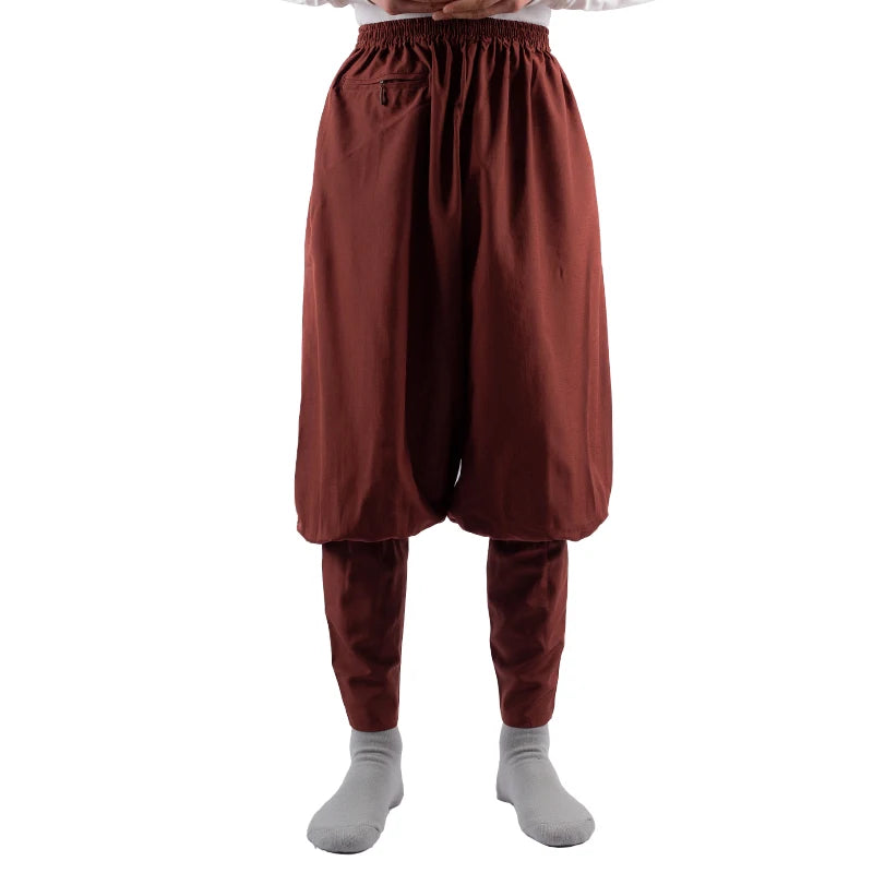 2023 Summer Cotton Cambric Monk Pants Buddhist Zen Lay Trousers Traditional Chinese Bottoms Buddha Shaolin Monk Kung Fu Pants