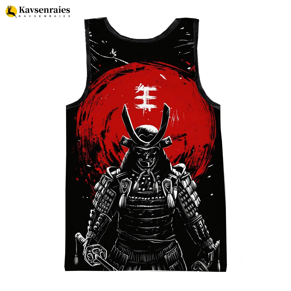 Samurai  Tank Tops