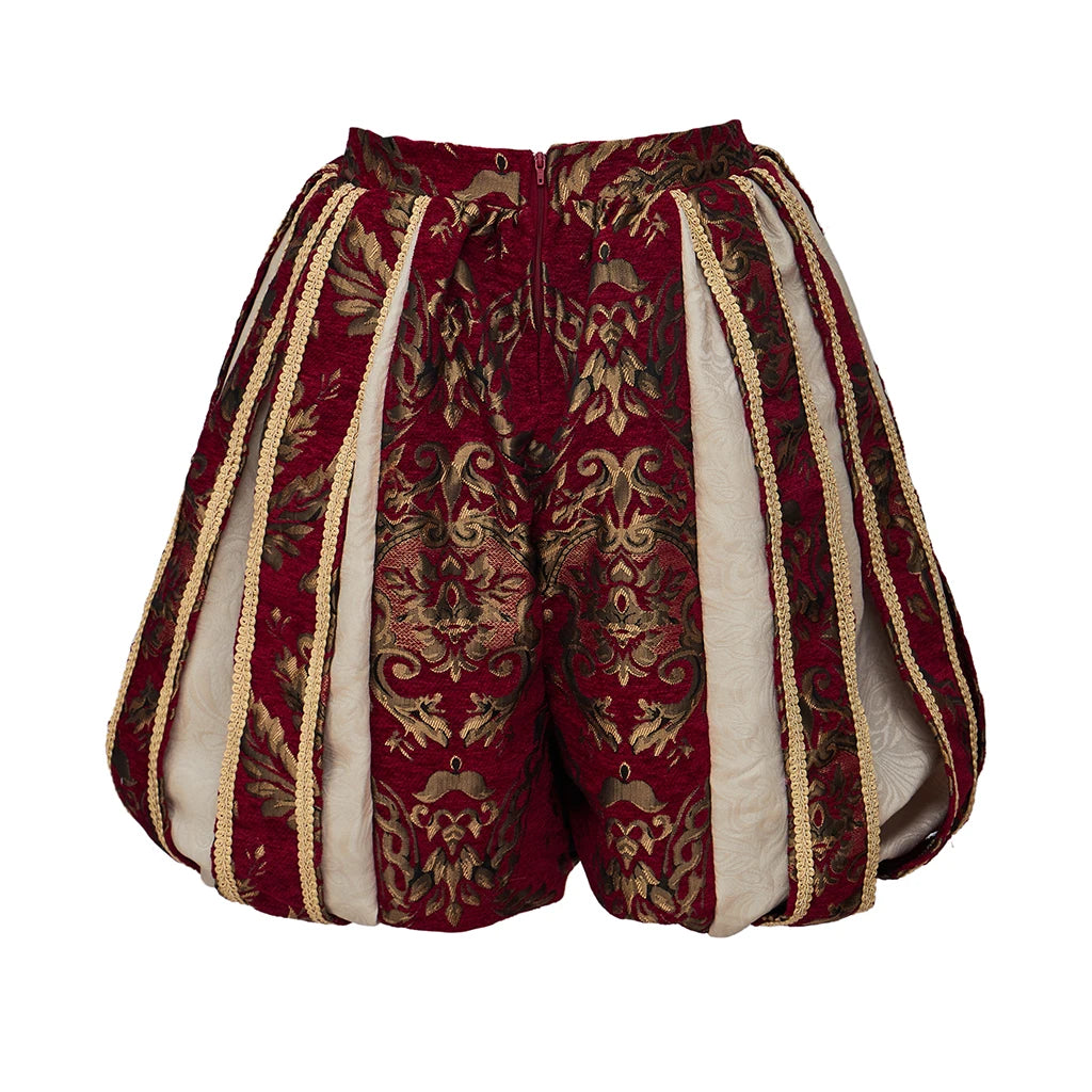 Royal Brocade Short Pants