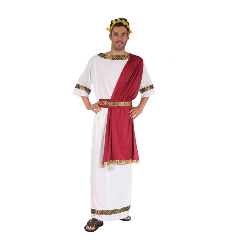 Adult Arabic Ancient Roman Spartan Warrior Cosplay Costume Zeus Medieval Greek God Greece Goddess Mythology Couple Fancy Dress