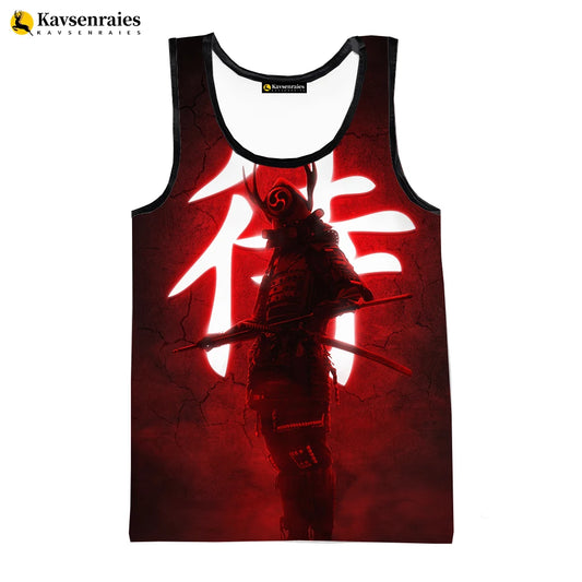 Samurai  Tank Tops