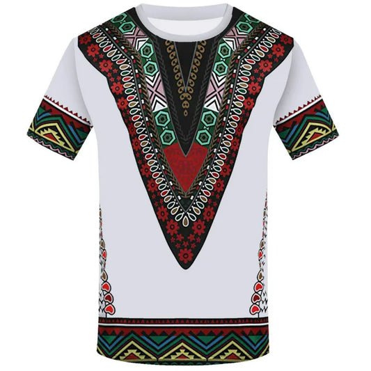 African Ethnic Pattern Men's T-Shirt