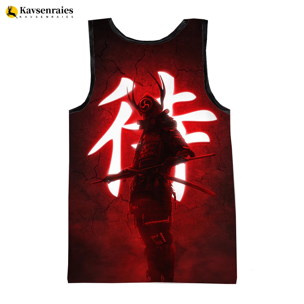 Samurai  Tank Tops