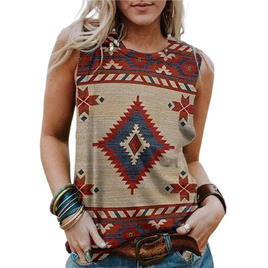 Tank Top Aztec Women