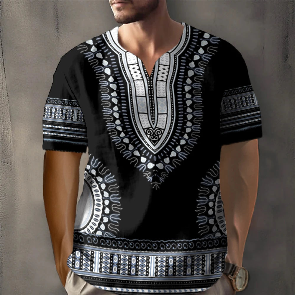 African DashikiT shirts Men