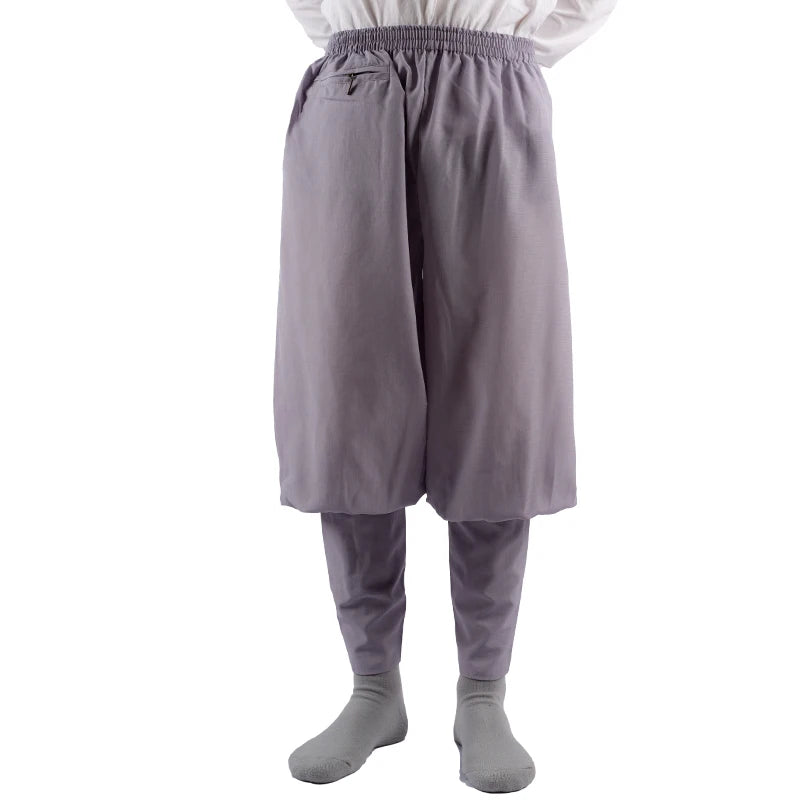 2023 Summer Cotton Cambric Monk Pants Buddhist Zen Lay Trousers Traditional Chinese Bottoms Buddha Shaolin Monk Kung Fu Pants