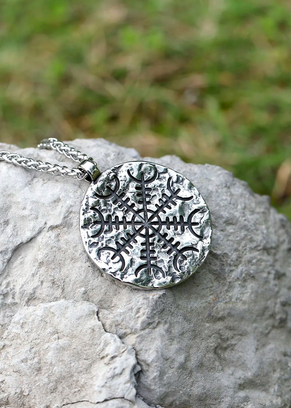 316L stainless-steel  Viking Necklace