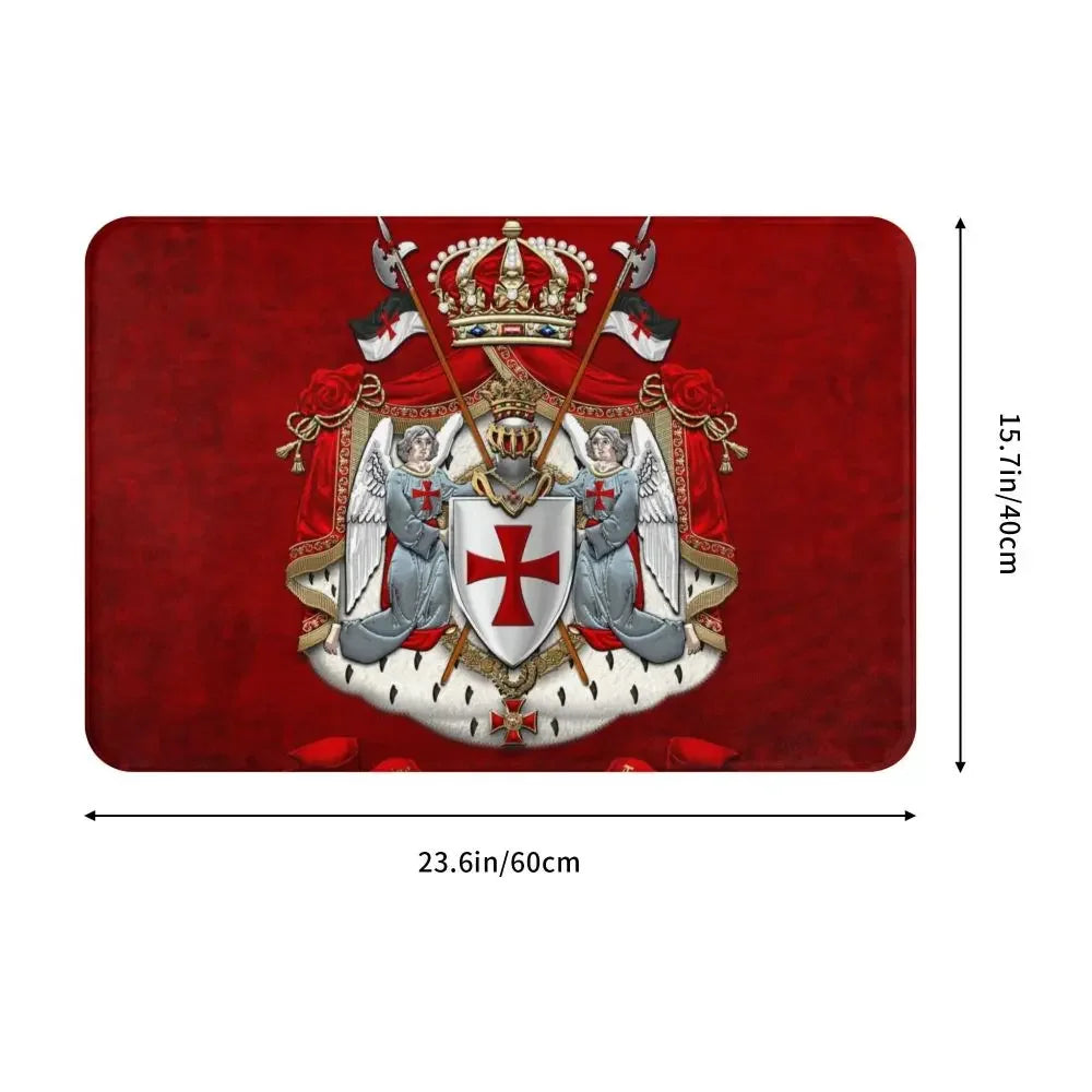 Crusader Knight Doormat