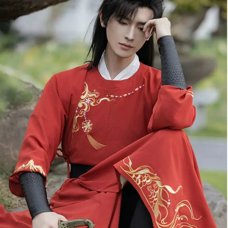 Long Robe for Men Hanfu