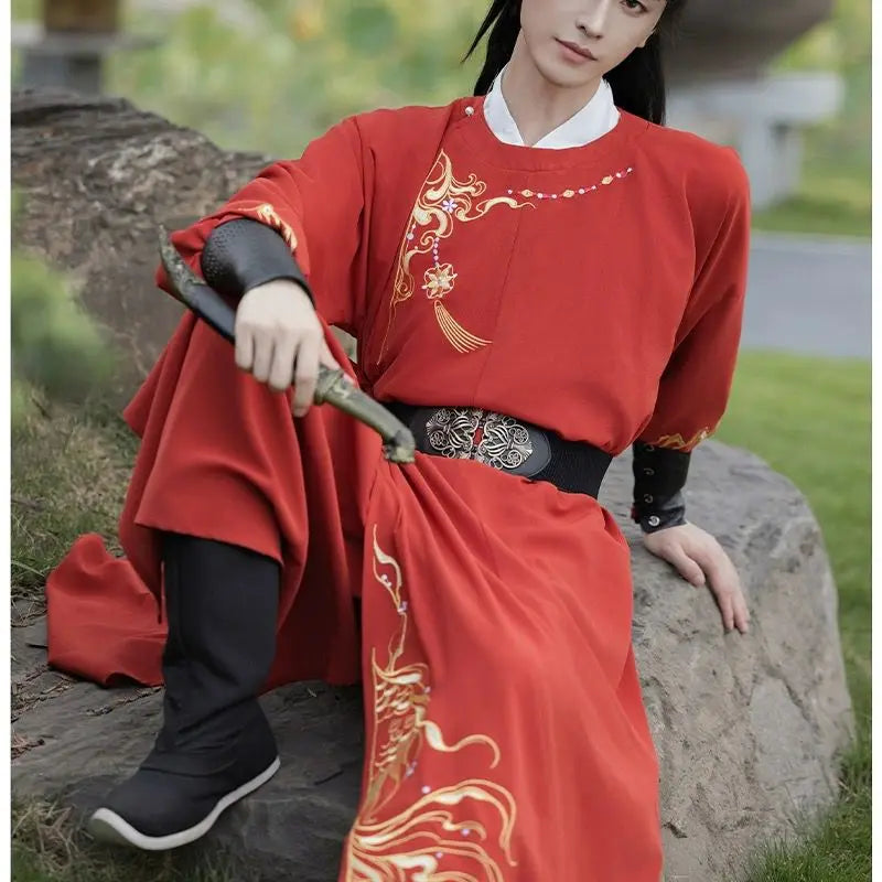 Long Robe for Men Hanfu