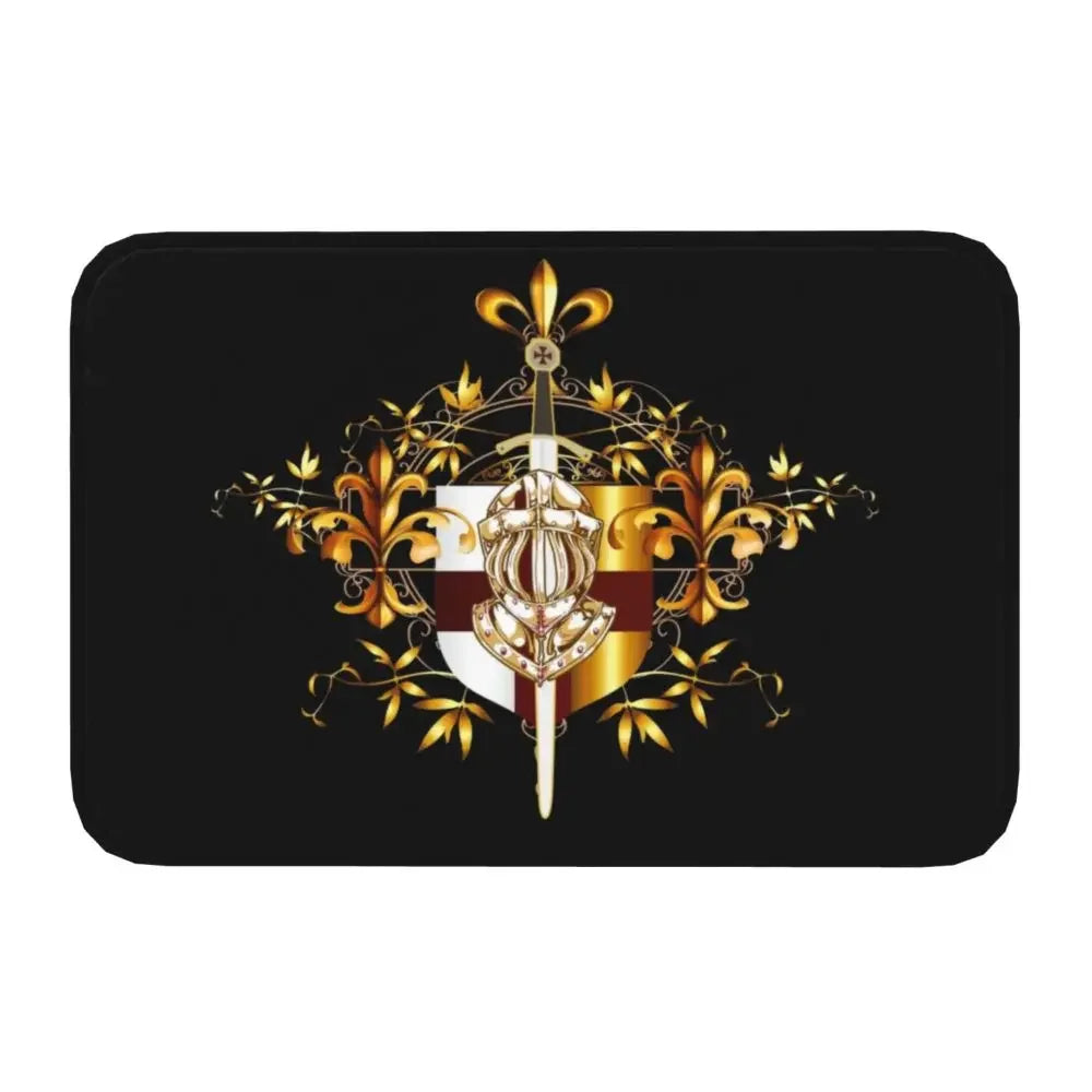 Crusader Knight Doormat