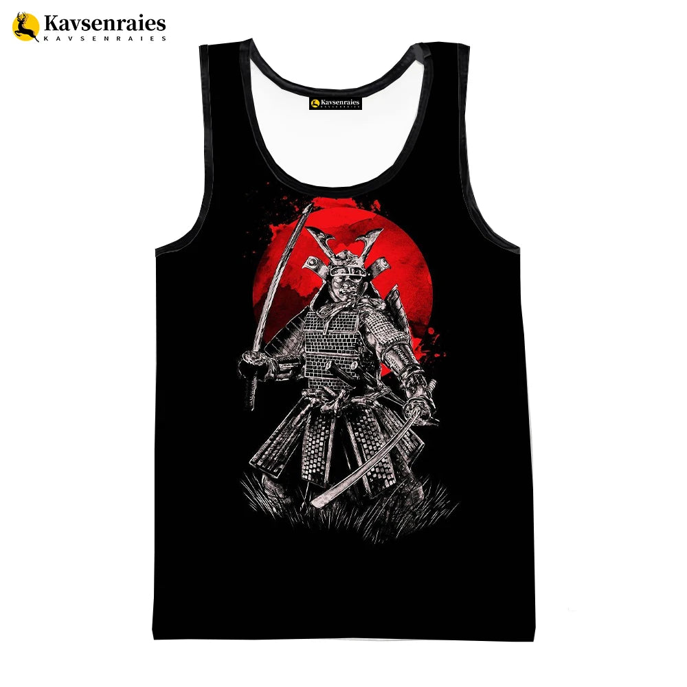 Samurai  Tank Tops