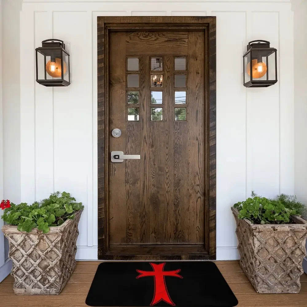 Crusader Knight Doormat