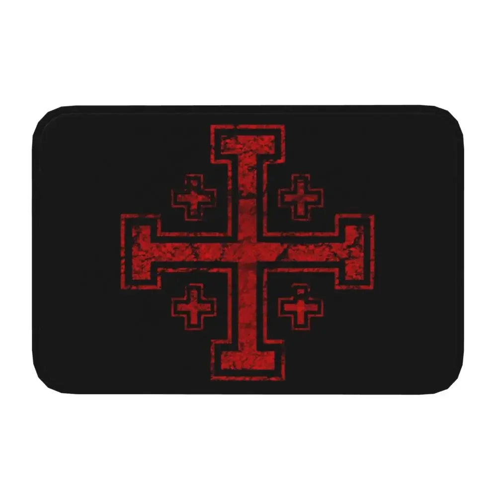 Crusader Knight Doormat