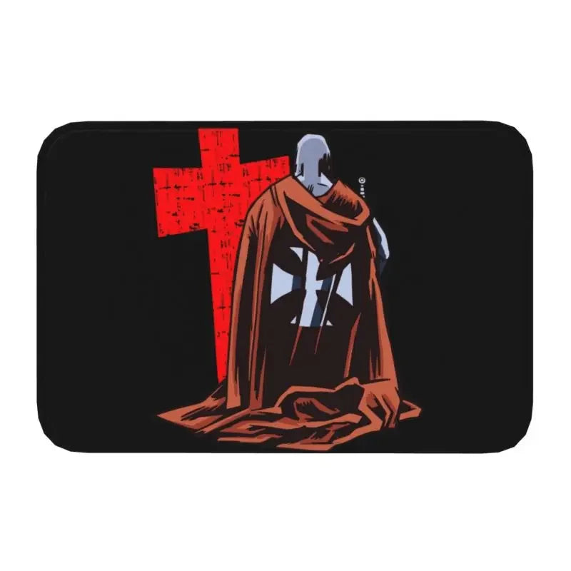 Crusader Knight Doormat