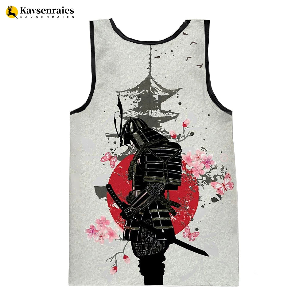 Samurai  Tank Tops