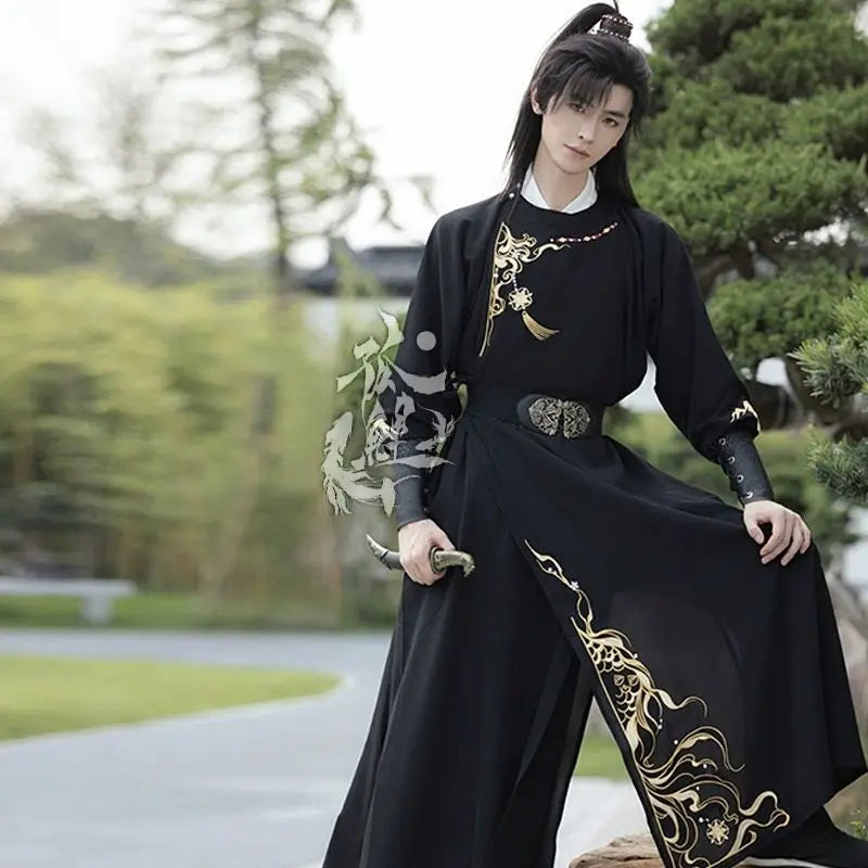 Long Robe for Men Hanfu