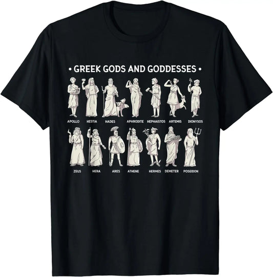 Greek Gods And Goddesses Shirt