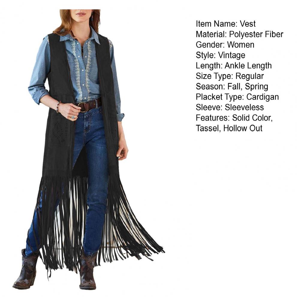 Long Western Fringed Jacket