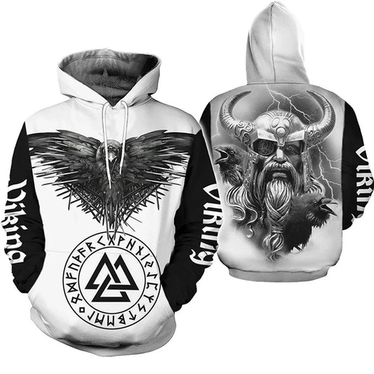 Hoodie Viking Polyester