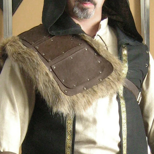 Fur Pauldrons Cosplay Armor