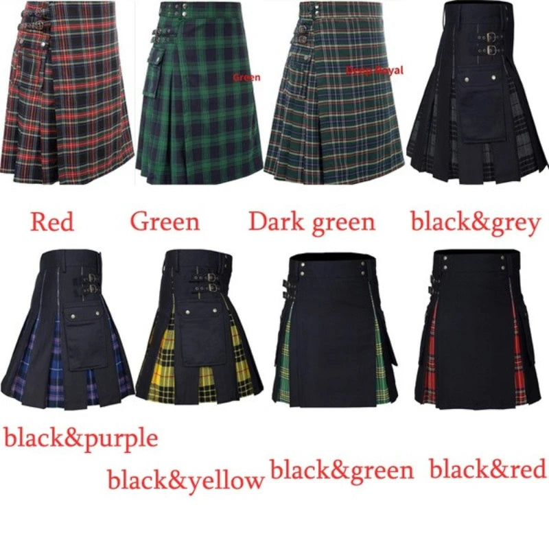 Kilt for Men Scottish Skirt