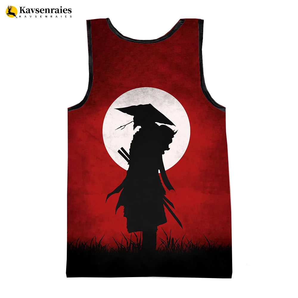 Samurai  Tank Tops