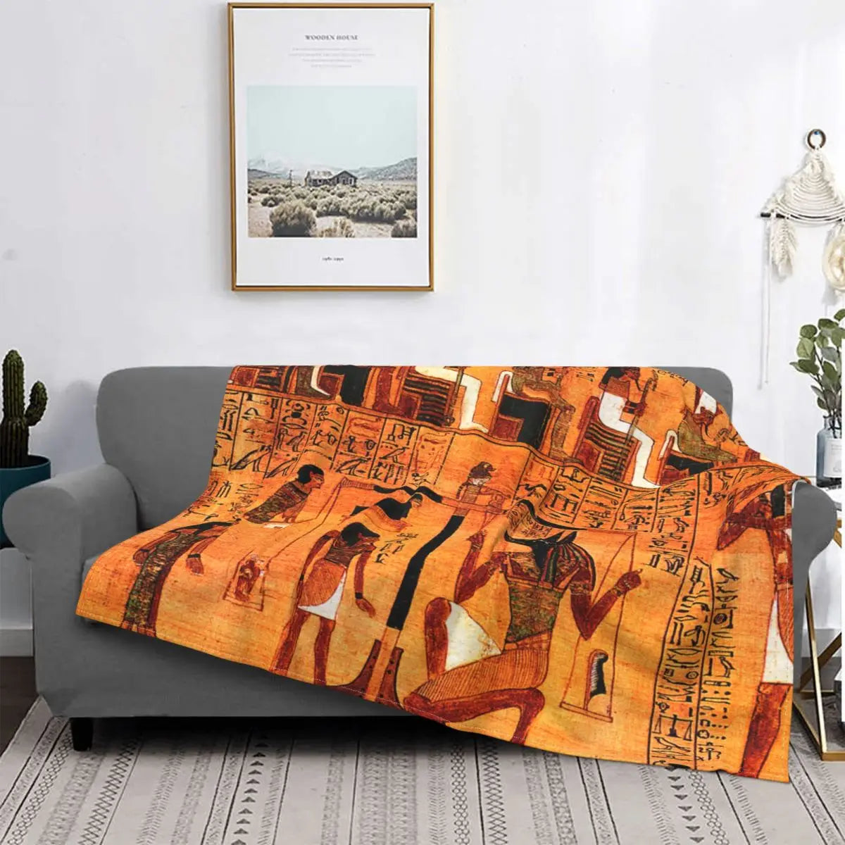 Ancient Egyptian Art Blanket