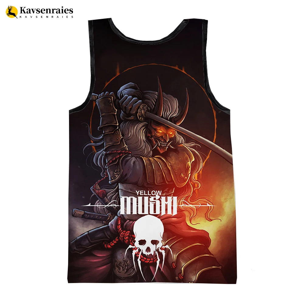 Samurai  Tank Tops