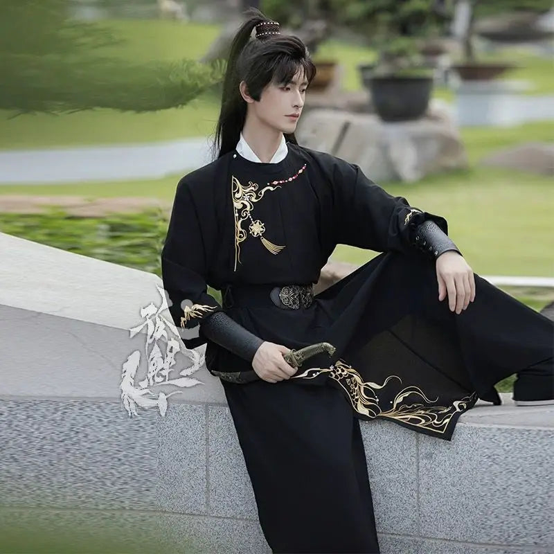 Long Robe for Men Hanfu