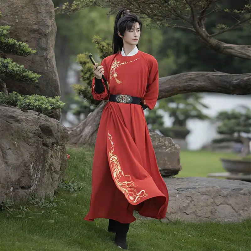 Long Robe for Men Hanfu