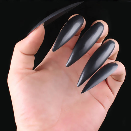 10Pcs/Set Halloween Vampire Witch Fake Nail Party DIY Decorations Event Party Claw Props Masquerade Cosplay Adult Boys Girls Toy