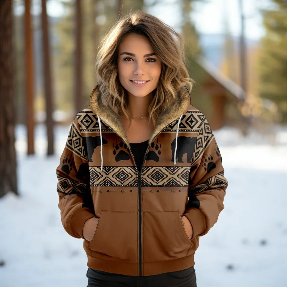 Women Native Jacket Autunm