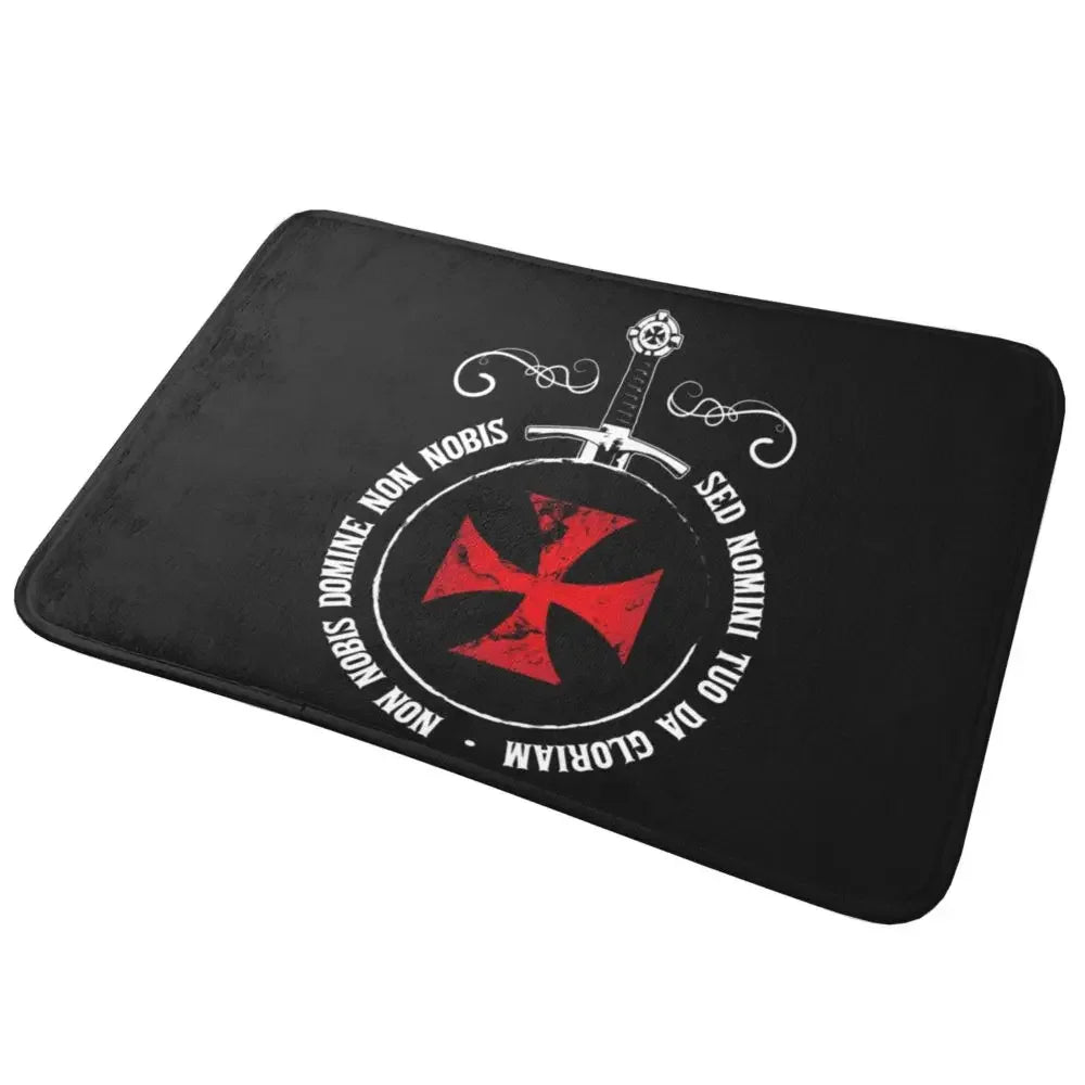 Crusader Knight Doormat