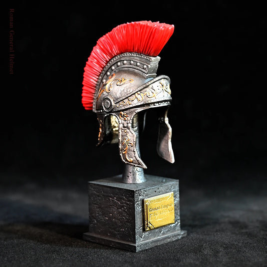 130MM Home decoration craft ancient Rome helmet finished home decoration model LTCP-177