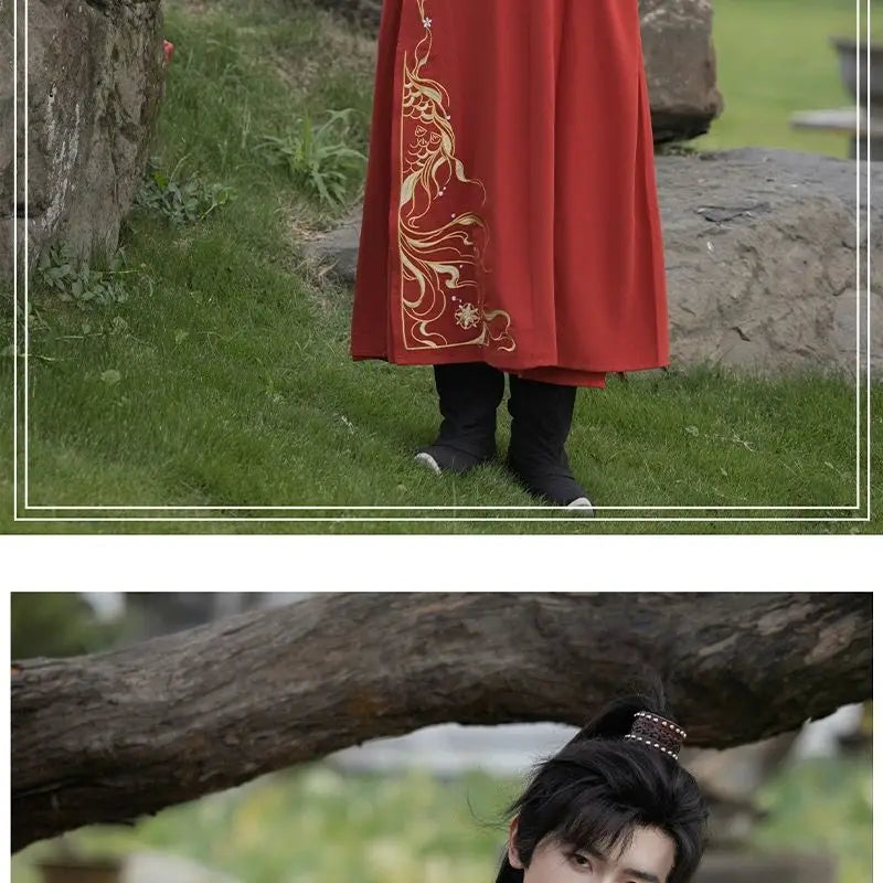 Long Robe for Men Hanfu