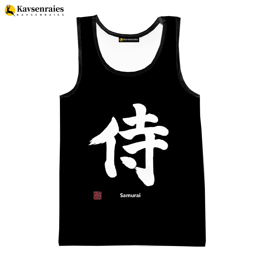 Samurai  Tank Tops