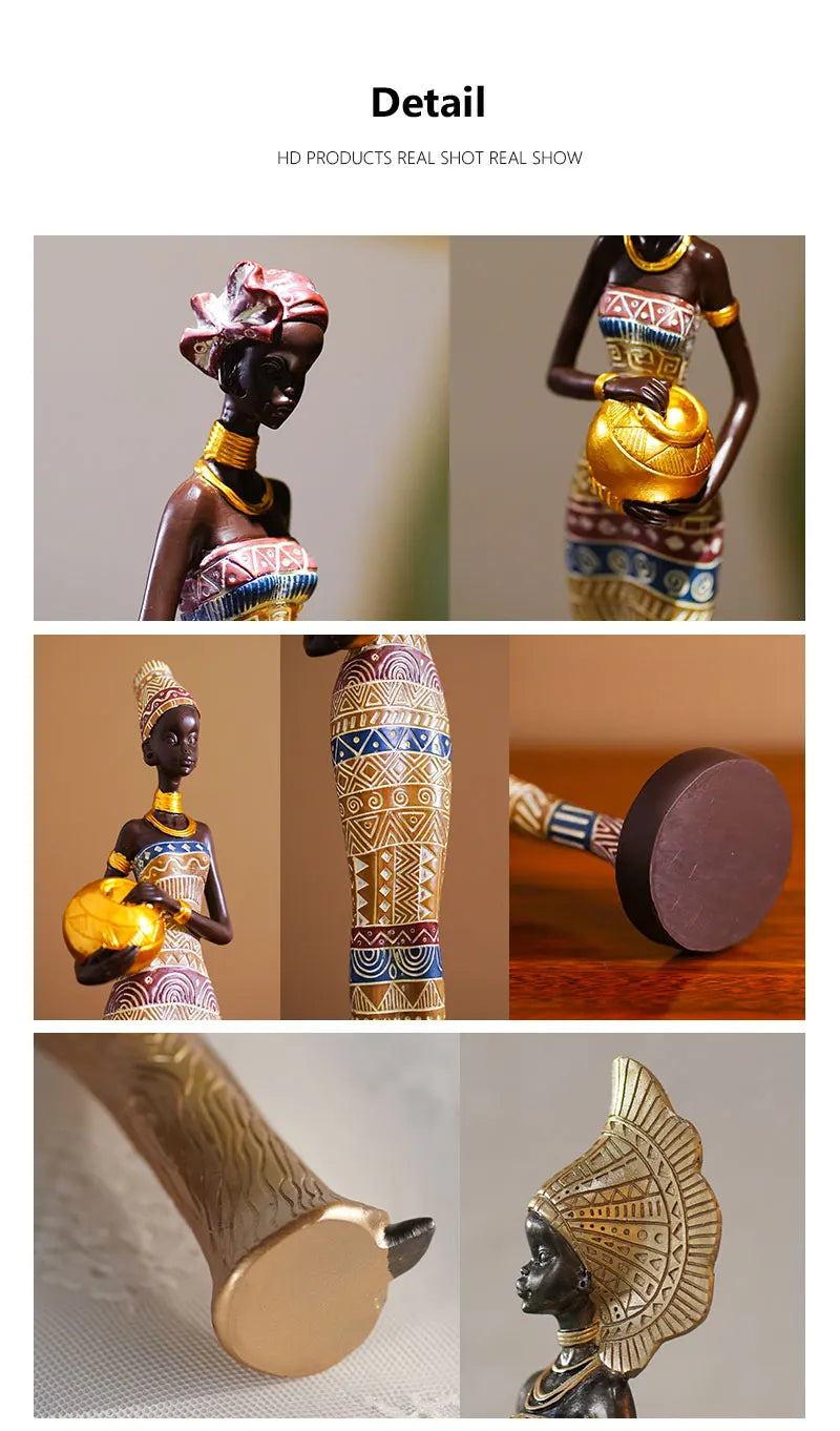 African Women Statue