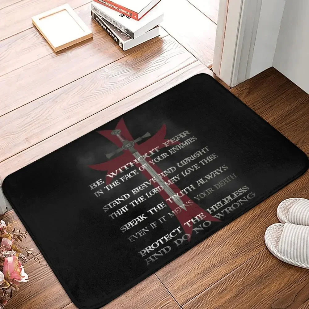 Crusader Knight Doormat