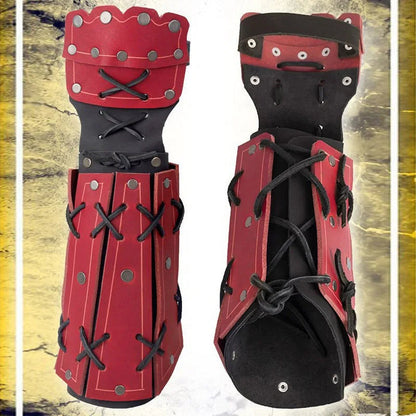 Samurai Leather Arm Bracer