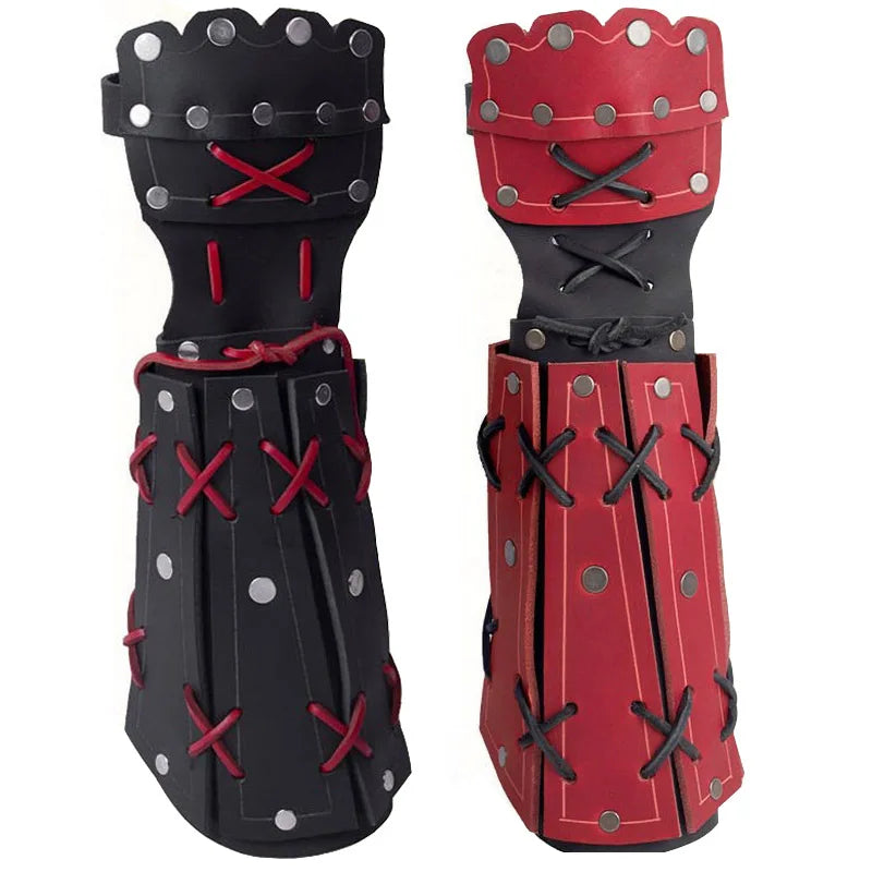 Samurai Leather Arm Bracer