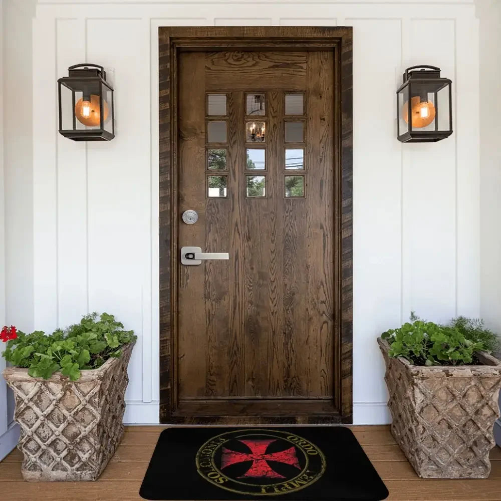 Crusader Knight Doormat