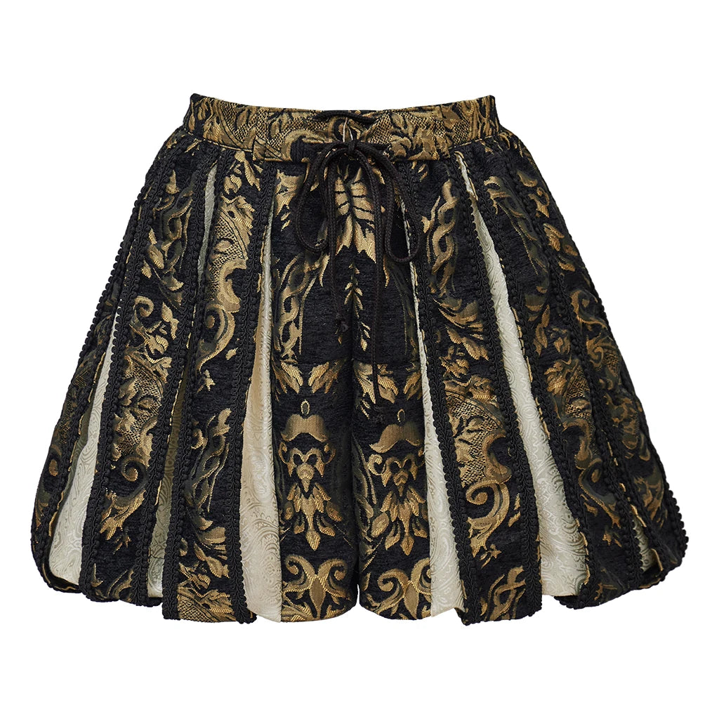 Royal Brocade Short Pants