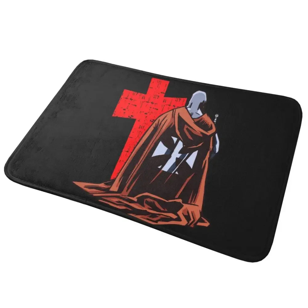 Crusader Knight Doormat