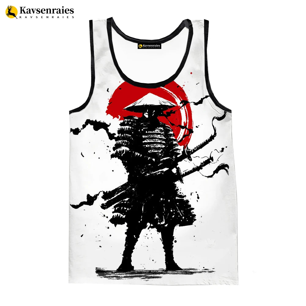 Samurai  Tank Tops