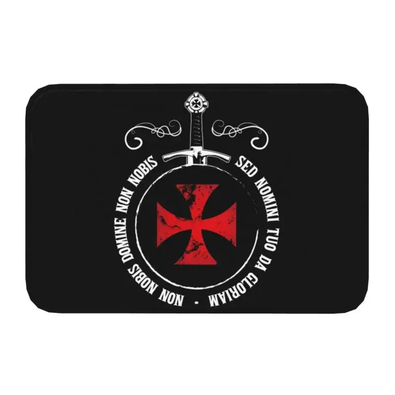 Crusader Knight Doormat