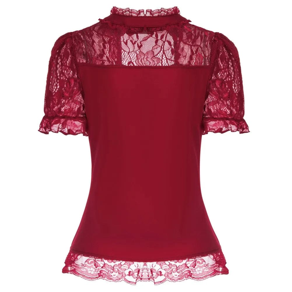 Scarlet Victorian Tops 