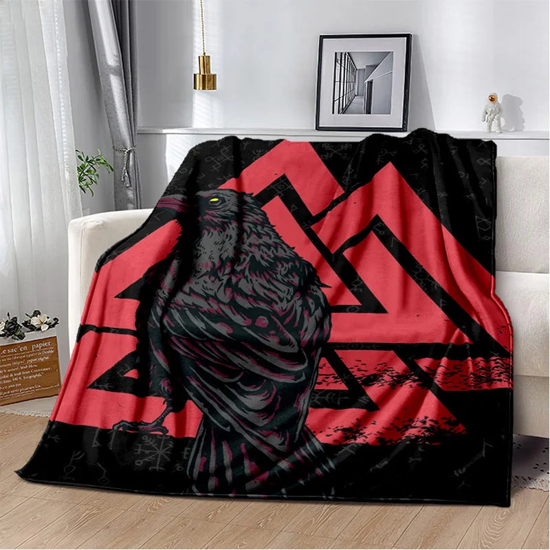 Graphic Viking Blanket