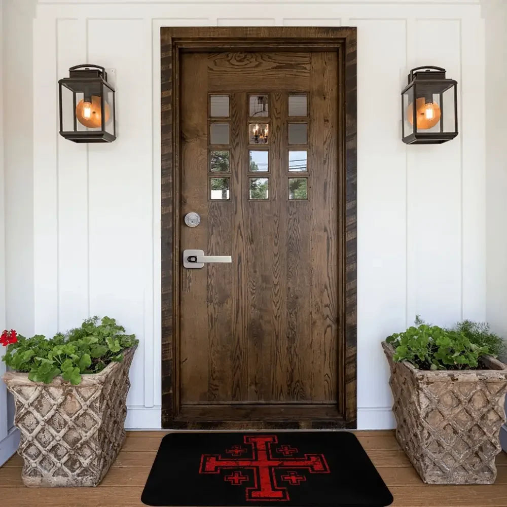 Crusader Knight Doormat