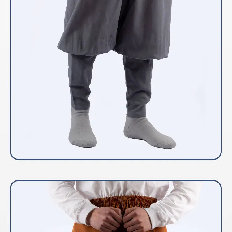 2023 Summer Cotton Cambric Monk Pants Buddhist Zen Lay Trousers Traditional Chinese Bottoms Buddha Shaolin Monk Kung Fu Pants